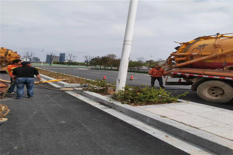 双桥雨水管道清淤-污水管道清洗