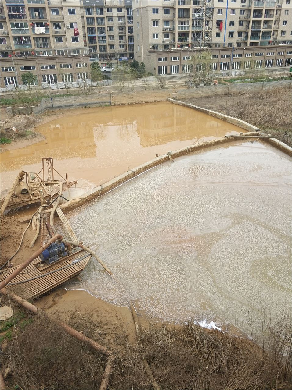 双桥沉淀池淤泥清理-厂区废水池淤泥清淤