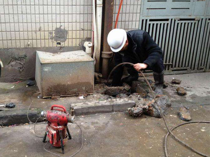 双桥疏通下水道-洗菜池疏通